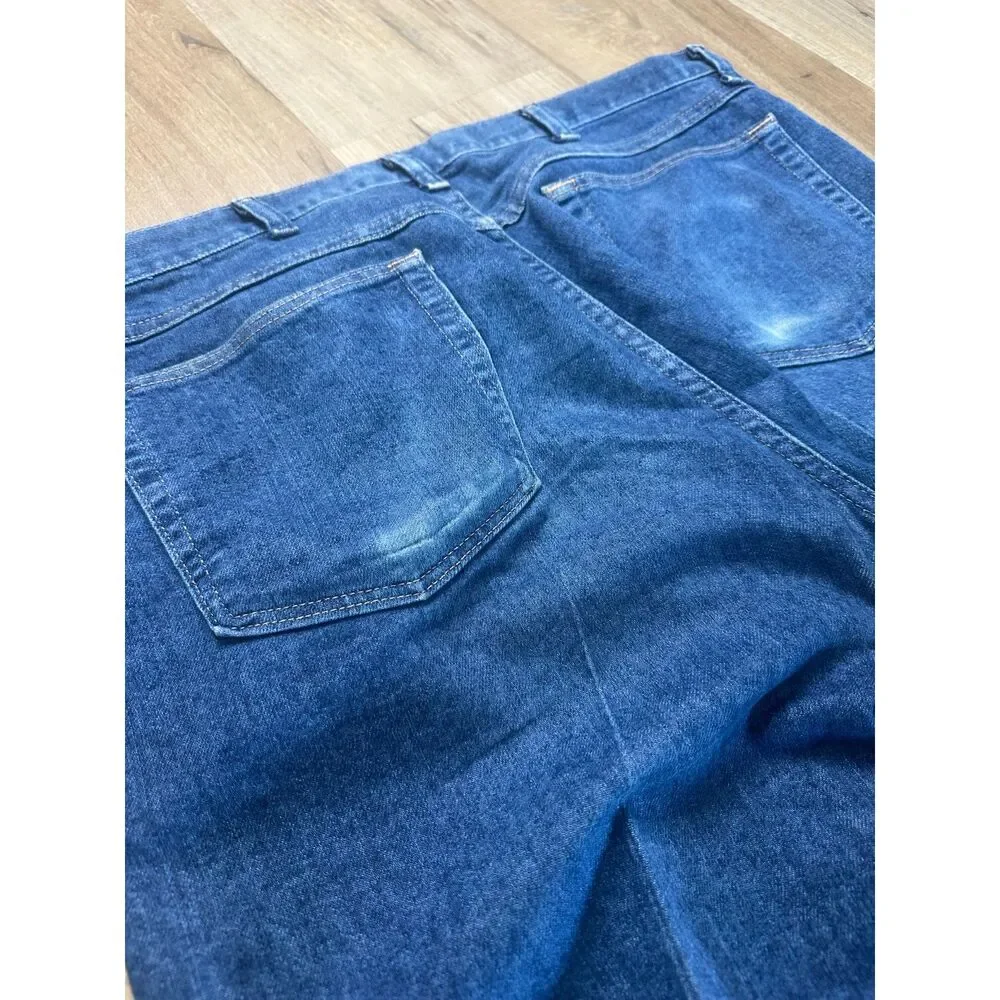 VTG Wrangler Mens Size 36X32 Regular Fit Medium Wash Denim Jeans